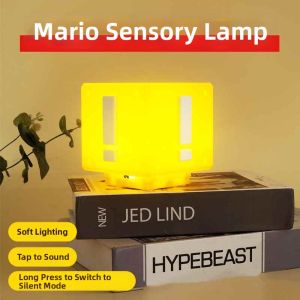 Jiaxun | Super Mario Question Mark LED Night Light with Top Sound Effect