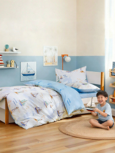 Antibacterial Pure Cotton Bedding Set For Children
