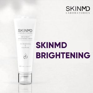 Bộ đôi xóa mờ nám mảng phục hồi hàng rào bảo vệ da và dưỡng da trắng sáng Skinmd Pure Whitenol Serum và Cream Brightening