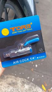 TORA Kran Angin 1/4 inci Keran Angin Kompresor TR BV20 1/4 "