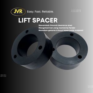 JVR Karet Lift Spacer Depan Innova Fortuner Pajero Xpander Hilux Set 2pcs Kanan Kiri