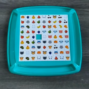 เกมหมากรุก 3-in-1 (พร้อมสติ๊กเกอร์ 3 ชิ้น) ของเล่นเพื่อการศึกษาจับคู่เพื่อการศึกษาสำหรับเด็กอายุ 3 ถึง 6 ปี พ่อแม่ลูกพัฒนาทักษะการโต้ตอบเพื่อขจัดความฉลาด