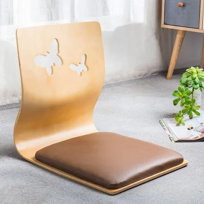 ZHIZHOU | Ghế Lười Tatami Có Đệm Ghế và Đệm Lưng Tích Hợp Phù Hợp cho Ký Túc Xá và Sàn