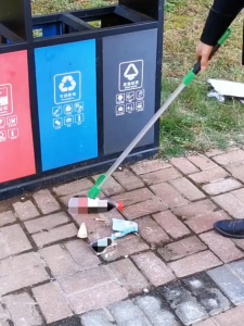 [COD ]ไม้จับขยะ ที่คีบ ไม้หนีบขยะ ที่คีบขยะยาว ม้หนีบขยะ 88-90CM หยิบของสูง ม้หนีบขยะ ใบ้ไม้ หยิบของ