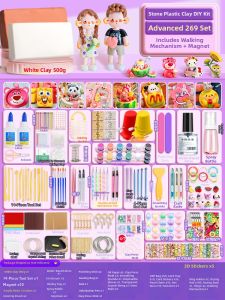 Non-Toxic Clay Kit for Kids