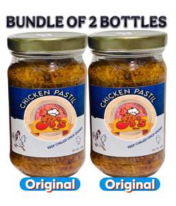 RSSHOPS Chicken Pastil Bundle 2 Bottles Original or Spicy Big 220ml Instant Food