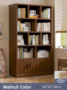 ZHENXUANGE | Solid Wood Multi-Level Storage Shelf