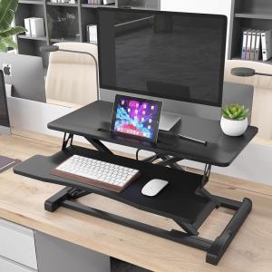 Standing Computer Brackets Desktop Adjustable Bracket Office Computer Desk Desktop Computer Riser Elevated Working Platform