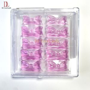 Trục Uốn Mi Nơ Baby Thạch Cao Cấp Tự Dính Vào Da (5 Đôi/box) Eyelash Perm Silicon