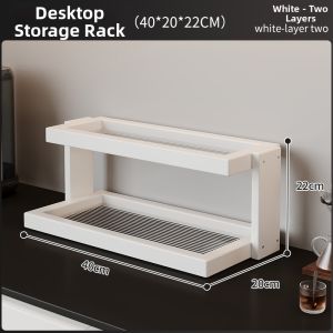 CHUJUN | Desk Organizer Cup Holder Multi-layer Acrylic Shelf