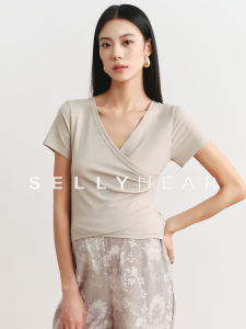 SELLYNEAR | Pregnant Summer Refreshing Short Sleeve T-Shirt Maternity Tops