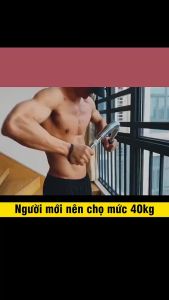 [NHẬP KHẨU USA-BẢO HÀNH 12 THÁNG] Thanh lò xo gậy lò xo Titan tập cơ tay 40kg50kg 60kg