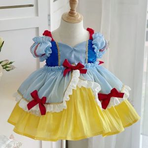ToyStory Disney Snow White Princess Dresses For Girls Cosplay Costume Kid Dress Carnival Party Dress Birthday Lolita Clothes
