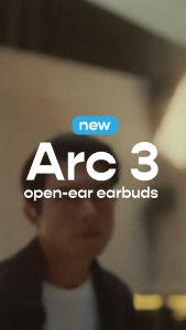 Cleer ARC 3 Music Edition Open Ear Wireless Earbuds