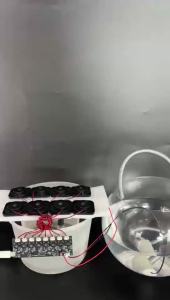 Aideepen | Bộ Mô-đun Máy Tạo Độ Ẩm DIY 8 Vòi Phun Siêu Âm Mạch Điều Khiển Máy Phun Sương Với Giao Diện Điều Khiển Cho Các Bộ Phận Thiết Bị