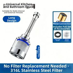 WUJUWUSU | Universal Splash-proof Filter for Faucets