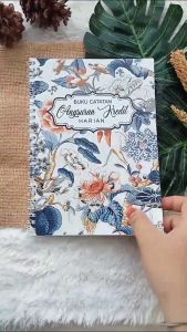 Buku Catatan Angsuran Kredit Motif Batik & Transportasi