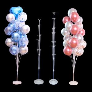 Balloon Tree Floating Transparent Stand Wedding Birthday Decoration Aisle Guide Stand Display Rack 13 Balloons 19 Balloons Ballo