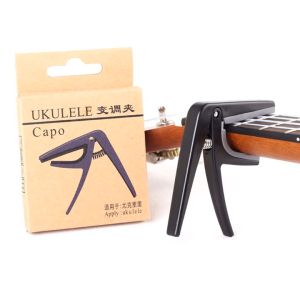 Ukulele Capo 4 Strings Single-handed Ukelele Capo Guitar Parts & Accessories