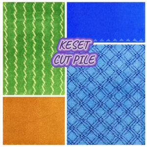 Tren-D-rugs - Keset kaki motif polos alas lantai dapur kamar mandi pintu masuk bulu halus cut pile dikirim acak random 40 x 60 cm - NMs