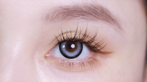 {Bán chạy}1 Cặp Kính áp tròng BUBBLE-GRAY sử dụng 12 tháng 14.2-14.5mm làm cho đôi mắt to hơn EYESHARE