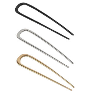 U-Shaped French Hair Pin For Women Girl Colorful Metal Hair Sticks Hairpins Hair Styling Tools Easy To Use Hair Accessories