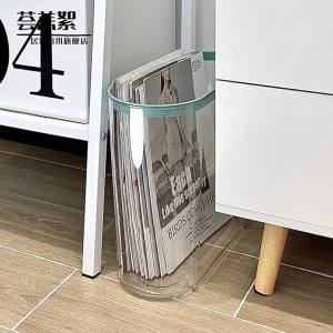 HUIYANGXU | Transparent Space-Saving Magazine Newspaper Document Organizer Shelf