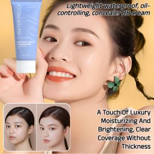 Holding Makeup Foundation Concealer Lasting Non-removal of Makeup Does Not Card Powder Waterproof Hold Color Good Color Moisturizing Genuine Hot Sales自然光泽防水遮瑕粉底液