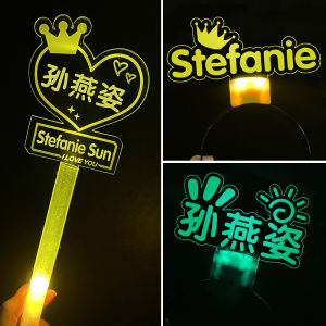 Đèn Trang Trí LED Phát Sáng Phim Hoạt Hình Đồ Chơi Trò Chơi Bán Trực Tiếp Lễ Hội Âm Nhạc Cờ Cổ Vũ Cho Người Hâm Mộ