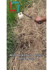 Alat Kebun Taman Garuk Mini Serbaguna /Pencabut Rumput/Pengembur tanah/ Pacul Cangkul Garpu Garukan Tanah Mini