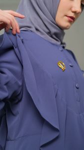 Dzellia - Gamis terbaru 2024/baju gamis/Gamis model terbaru 2024 (Syaquena) Gamis in Green