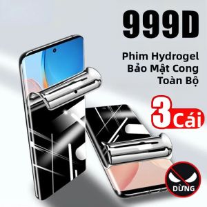 Bộ 3 Miếng Dán Bảo Vệ Màn Hình Hydrogel Chống Gián Điệp Cho Samsung A Series A15 A16 A56 A36 A17 A14 A25 A24 A55 A53 A52 A57 A37 A34 A35 Bảo Vệ Sự Riêng Tư