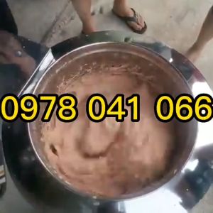 Máy xay giò xay chả cá bằng inox chạy điện motor 3000W