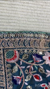 [PRE ORDER]Party Wear Soft Rangoli Silk  Saree fabric:- Rangoli Silk  _Manali (Normal / Ready To Wear Saree) ~ Delivery Lead Time : 10 days