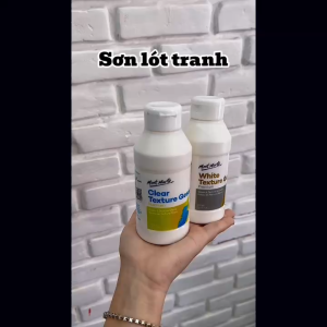 Gesso lót tranh Mont Marte Premium - White & Clear Texture Gesso LIM ART