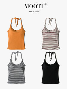 Mooti | Summer Womens Sports Bra Top Sleeveless Fitness Aesthetic Back Wear