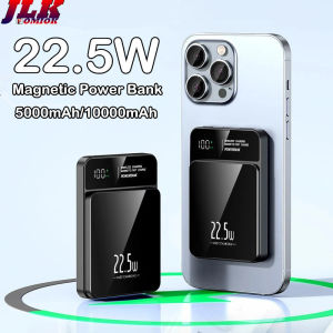 [Jlk] 22.5W magsafe sạc sạc không dây nhanh 15W mag-netic sạc dự phòng mini poverbank cho iPhone/Samsung sạc 10000mAh Bộ sạc điện thoại di động