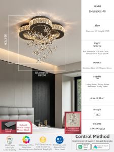 KABOSEN | Minimalist Modern Luxury Creative Crystal Ceiling Light