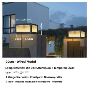 JUYU | Solar Outdoor Courtyard Light Waterproof