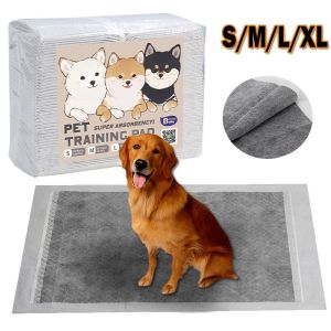 20/40/50/100PCS Pet Diaper Dog Training Pee Pads Bamboo Charcoal Super Absorbent Carbon Fiber Disposable