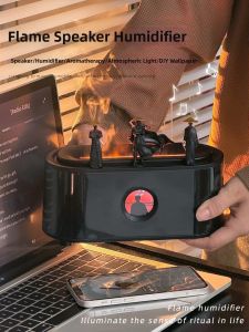 WANYIJU | High Quality Sound Atmosphere Light Bluetooth Speaker Humidifier