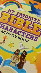 PCBS My Favorite Bible Characters Activity Book: Interactive Learning for Christian Children