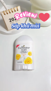 Sáp Khử Mùi Enchanteur Khô Thoáng Dưỡng Trắng từ Niacinamide Hương Nước Hoa Pháp Cao Cấp 40g