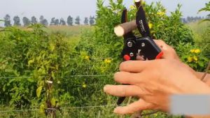 kéo cắt cành trợ lực cộng lưc 2 chế độ. dụng cụ làm vườn chuyên bản Bonsai Kéo