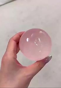Potdemiel | Moldable Slow Rebound Blue Coconut Oil Handmade Squeezing Ball 6cm Round Malt Stress Relief Squeeze Toy