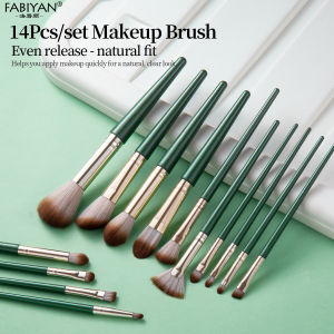 14pcs/set Makeup Brushes Full Set Powder Foundation Brush Eyeshadow Brush Blush Brush Professional Makeup Brushes Tool Kit