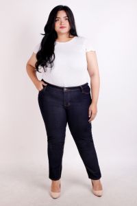 Celana Jeans Wanita Dewasa Terbaru Jumbo JSK 9102 Skinny Pensil Melar Karet BB Hingga 120kg