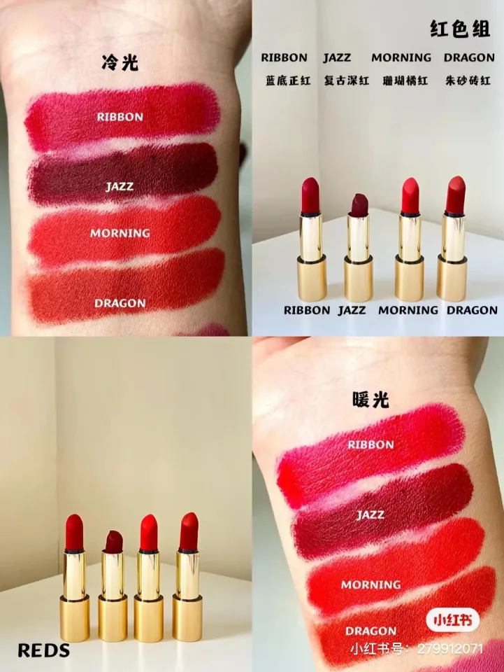 3 Lisa Eldridge Velvet Lipsticks: Jazz, Blush, and Affair : r