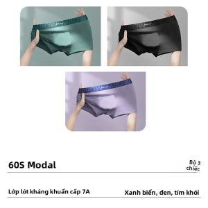 MiiOW | Quần lót nam Modal kháng khuẩn thoáng khí quần đùi nam cạp vừa quần lót nam thoải mái mùa hè quần đùi nam