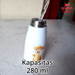 008-1 SPEEDS Vacuum Cup Tumblr Termos Air Panas Mini Botol Minum Anak Stainless Steel Tumbler